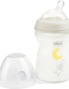 Chicco Natural Feeling Glass Neutral II biberon pentru sugari 0m+ 1 buc