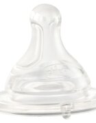 Chicco Perfect 5 Well-Being tetină pentru biberon 4m+ Fast 2 buc