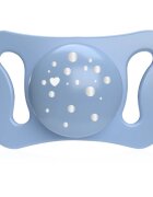 Chicco Physio Micro 0-2 m suzetă Blue 2 buc