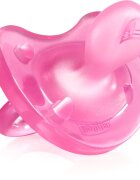 Chicco Physio Soft Pink suzetă 16-36 m 2 buc
