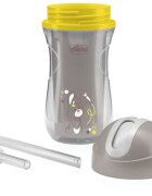 Chicco Sport Cup 14m+ ceasca cu pai Grey 266 ml