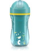 Chicco Sport Cup 14m+ ceasca cu pai Teal 266 ml