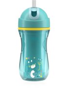 Chicco Sport Cup 14m+ ceasca cu pai Teal 266 ml