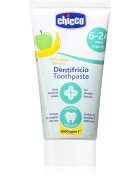 Chicco Toothpaste 6-24m pasta de dinti pentru copii cu flor Apple-Banana 50 ml