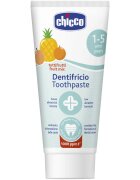 Chicco Toothpaste Fruit Mix pasta de dinti pentru copii cu flor 1-5 y 50 ml