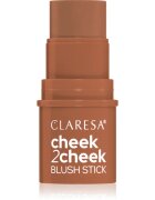 Claresa Cheek 2 Cheek crema Bronzantã stick culoare 02 Milk Choco 6 g