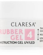 Claresa Rubber Gel Construction Gel UV/LED Gel pentru extensiile unghiilor culoare 04 45 g