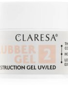 Claresa Rubber Gel Construction Gel UV/LED Gel pentru extensiile unghiilor culoare 2 12 g