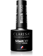 Claresa SoakOff UV/LED Color Black lac de unghii sub forma de gel culoare 900 5 g