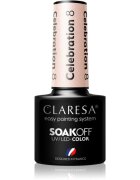 Claresa SoakOff UV/LED Color Celebration lac de unghii sub forma de gel culoare 8 5 g