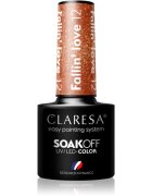 Claresa SoakOff UV/LED Color Fallin' Love lac de unghii sub forma de gel culoare 12 5 g