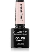 Claresa SoakOff UV/LED Color French Time unghii cu gel folosind UV / lampă cu LED culoare 7 5 g
