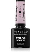 Claresa SoakOff UV/LED Color Love Story lac de unghii sub forma de gel culoare 3 5 g