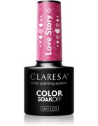 Claresa SoakOff UV/LED Color Love Story lac de unghii sub forma de gel culoare 6 5 g