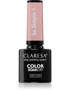 Claresa SoakOff UV/LED Color So Simple lac de unghii sub forma de gel culoare 4 5 g