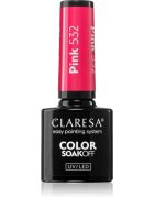 Claresa SoakOff UV/LED Color Sunny Garden lac de unghii sub forma de gel culoare Pink 532 5 g
