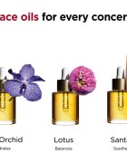 Clarins Blue Orchid Treatment Oil Ulei facial antioxidant pentru zi și noapte cu efect de hidratare 30 ml