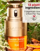 Clarins Double Serum Eye Crema anti-rid pentru zona ochilor cu efect de nutritiv 20 ml