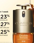 Clarins Double Serum Eye Crema anti-rid pentru zona ochilor cu efect de nutritiv 20 ml