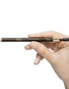 Clarins Eyebrow Crayon Sourcils creion pentru sprancene cu pensula culoare 01 - Dark Brown 1.1 g