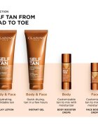 Clarins Self Tan Self-Tanning Milky Lotion crema autobronzanta corp si fata 125 ml