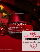 Clarins Super Restorative Night Cream crema de noapte uscata si foarte uscata 50 ml