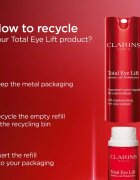 Clarins Total Eye Lift crema anti rid pentru ochi rezervă 15 ml