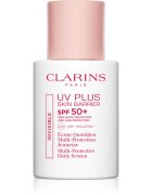 Clarins UV Plus Translucent SPF50 cremă pentru plaja faciale SPF 50 30 ml