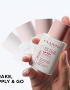 Clarins UV Plus Translucent SPF50 cremă pentru plaja faciale SPF 50 30 ml