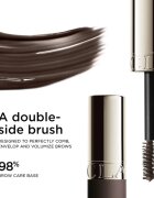 Clarins Wonder Sculp Eyebrow Gel gel tonifiant pentru sprâncene culoare 04 dark brown 5 ml