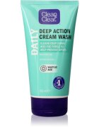 Clean & Clear Daily gel de curatare cremos faciale 150 ml