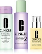 Clinique 3 Steps Skincare Systeme Dry Skin Types set cadou pentru tenul uscat