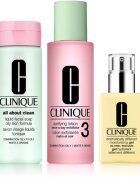 Clinique 3 Steps Skincare Systeme Oily Skin Types set cadou pentru ten gras