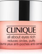 Clinique All About Eyes™ Rich crema de ochi hidratanta împotriva ridurilor și a cearcănelor întunecate 15 ml