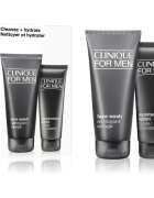 Clinique Mini Kit Cleanse + Hydrate set cadou pentru bărbați