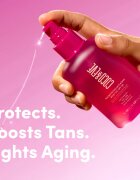 Coco & Eve Sunny Honey Tan Boosting Anti-Aging Body Oil SPF 50 ulei protector pentru accelerarea bronzului piele anti-imbatranire SPF 50 150 ml