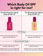 Coco & Eve Sunny Honey Tan Boosting Anti-Aging Body Oil SPF 50 ulei protector pentru accelerarea bronzului piele anti-imbatranire SPF 50 150 ml