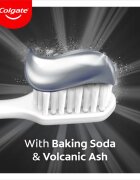 Colgate Advanced White Volcanic Ash and Baking Soda pastă de dinți naturală 75x1