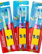 Colgate Extra Clean Medium periuta de dinti Medium 2 buc