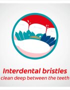 Colgate Extra Clean Medium periuta de dinti Medium 2 buc
