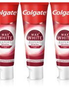 Colgate Max White Expert Original pasta de dinti pentru albire 3x75 ml