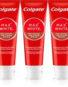 Colgate Max White One Coffee Tea & Wine pasta de dinti pentru albire 3x75 ml