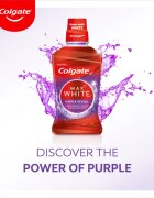 Colgate Max White Purple Reveal apa de gura pentru albire 500 ml