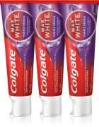 Colgate Max White Purple Reveal pastă de dinți revigorantă 3x75 ml