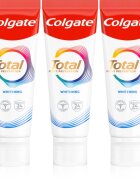 Colgate Total Active Prevention Whitening pasta de dinti pentru albire 3x75 ml