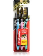 Colgate Zig Zag Charcoal periuta de dinti Medium 3 buc