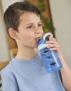 Contigo Easy Clean sticlă pentru apă pentru copii Blue Sharks 1 buc