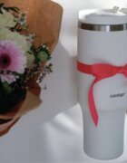 Contigo Thermalock Tumbler cană termoizolantă culoare White 1200 ml