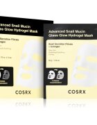 Cosrx Advanced Snail Mucin Glass Glow Hydrogel Mask mască revitalizantă cu hidrogel cu extract din melcidin melci pentru uniformizarea nuantei tenulu