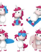 Craze INKEE Unicorn Beach bombă de baie pentru copii 1 buc